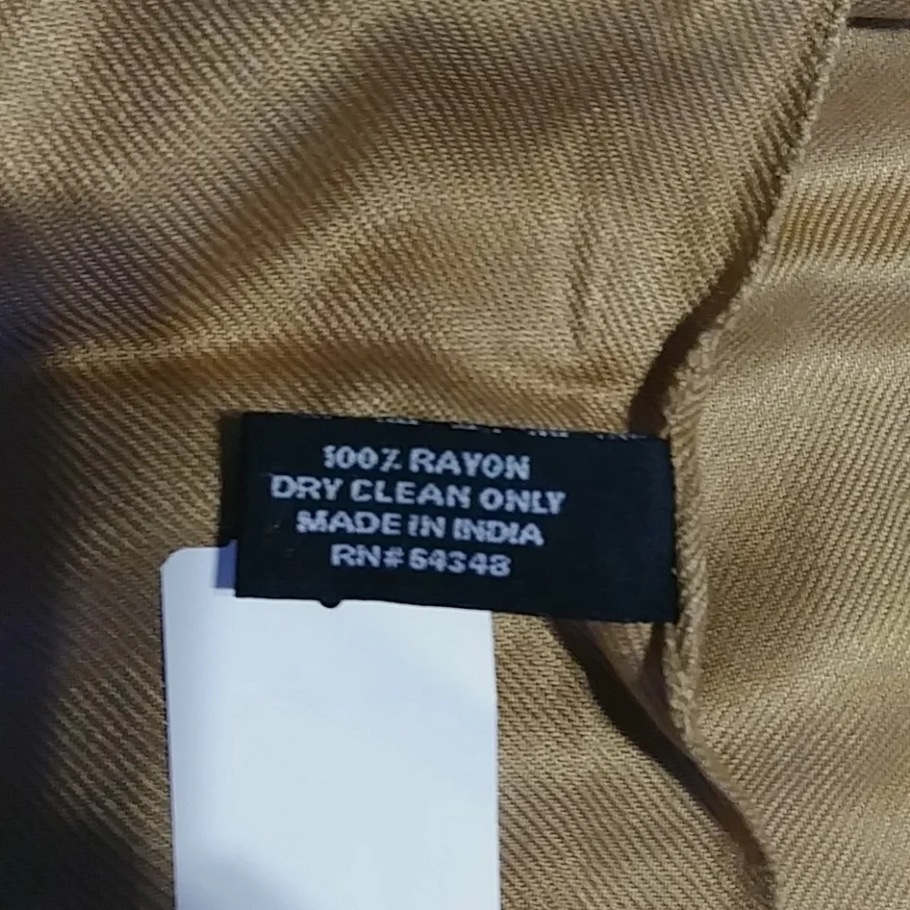 Basha tan scarf